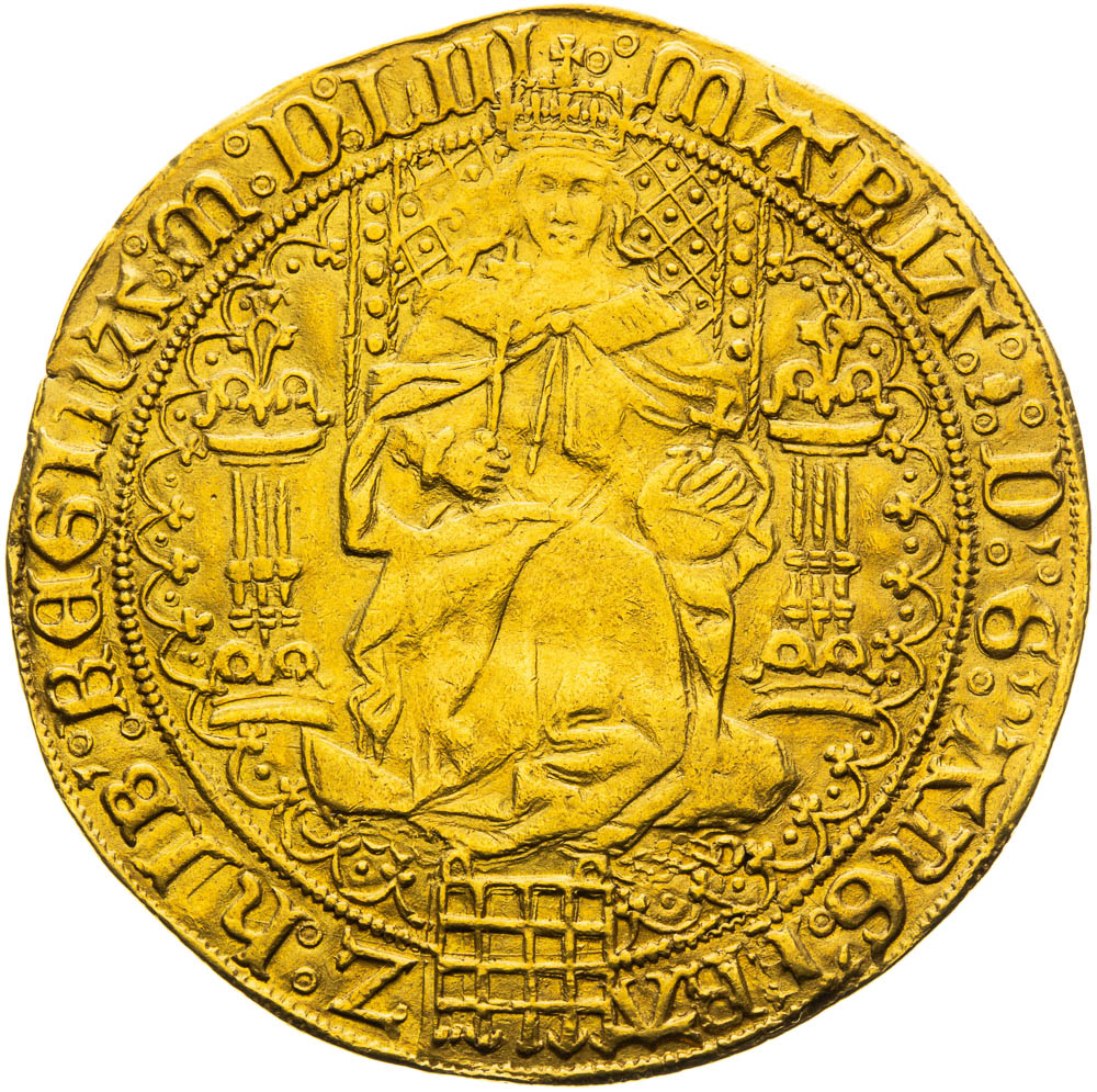 Sovereign (30 Shillings) MDLIII (1553) - avers