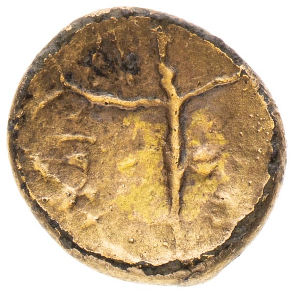 1/8 Stater – AR gold plated (2nd/1st century BC) - back