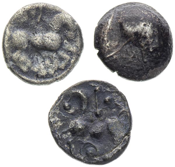 Obol (1st half of 2nd century BC) (3 pcs) - front