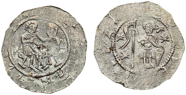 Denár (2 ks) - avers