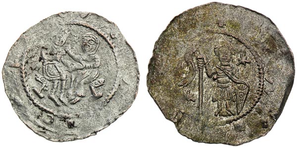 Denár (2 ks) - avers