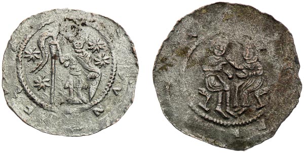 Denár (2 ks) - revers