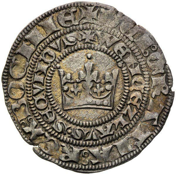 Pražský groš - avers