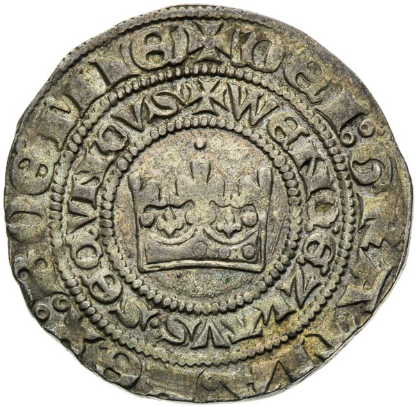 Pražský groš - avers