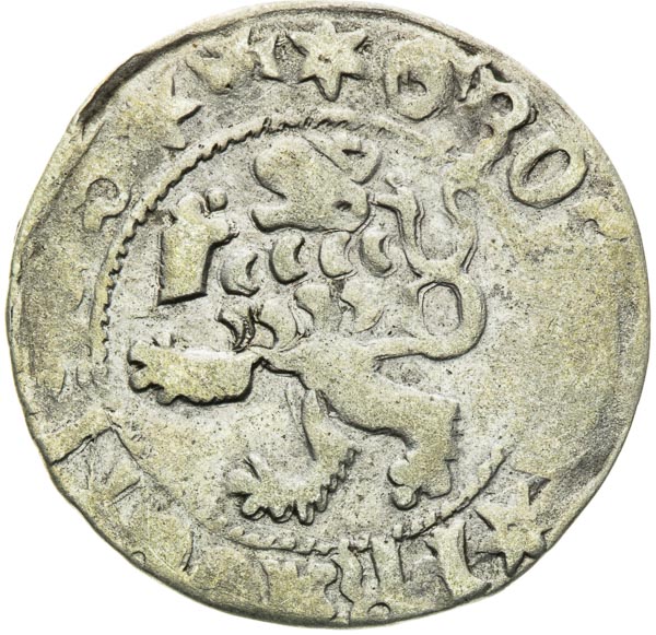 Prague Groschen - back