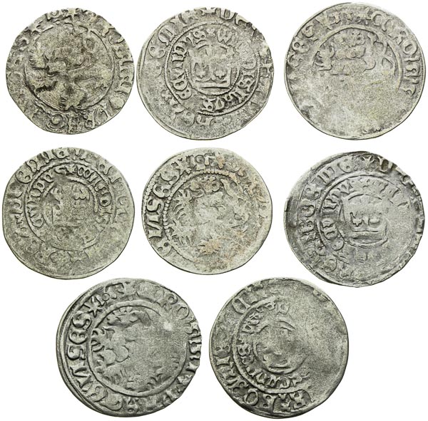 Prague Groschen (8 pcs) - front