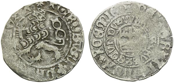 Prague Groschen (2 pcs) - front