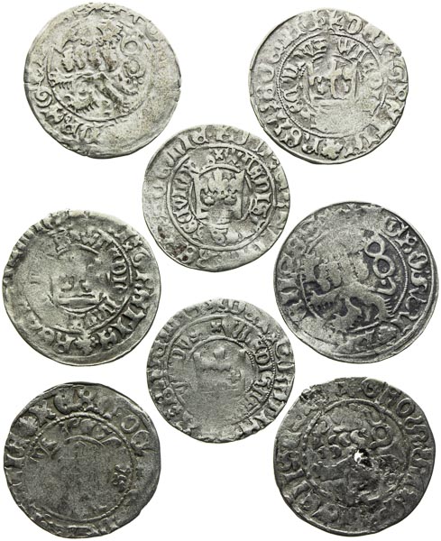 Prague Groschen (8 pcs) - front