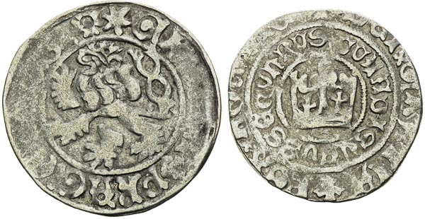Prague Groschen (2 pcs) - front