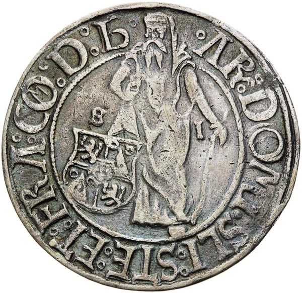 Thaler (around 1520-1523) - back