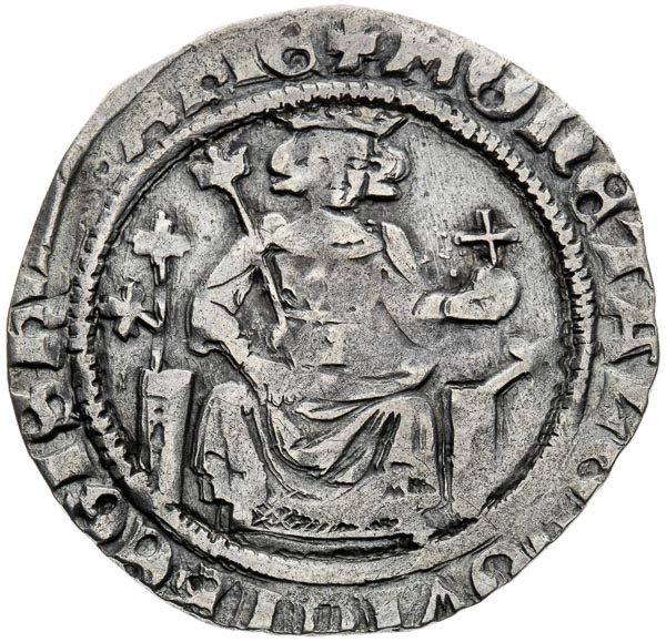 Groschen (1345-1357) - front