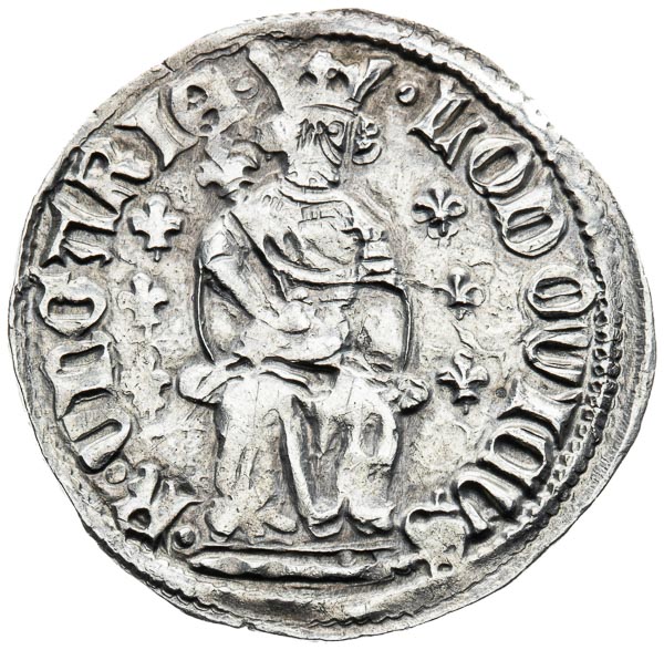 Groschen (1358-1382) - front