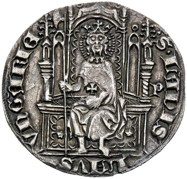 Groschen (1366) - back