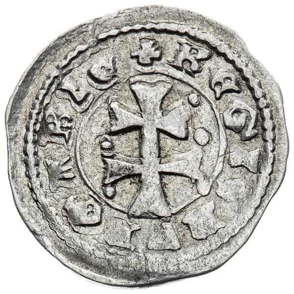 Denar (1358-1365) - back