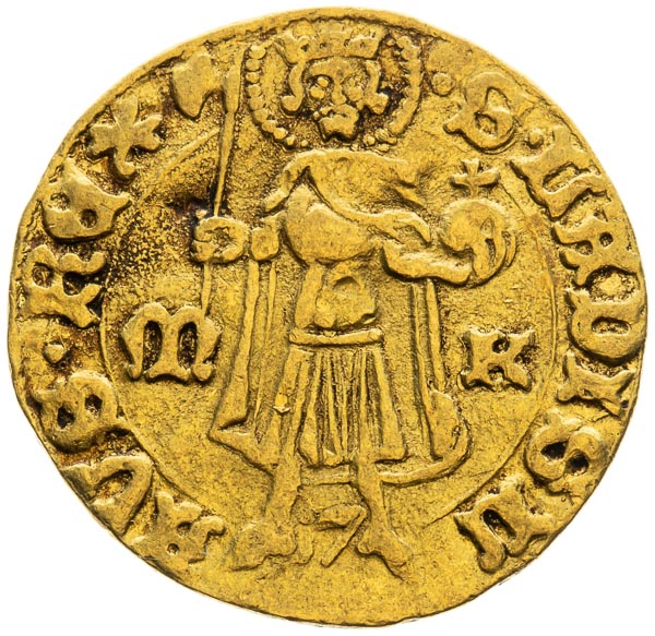 Goldgulden (1411-1419) - back