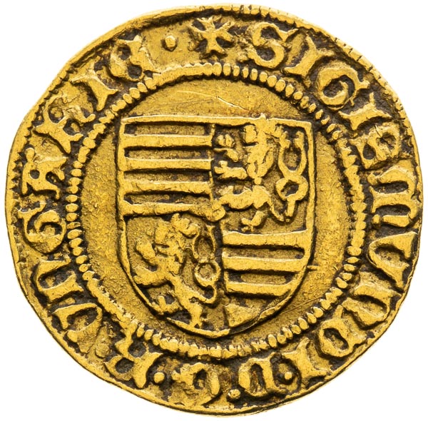 Goldgulden (1411) - front