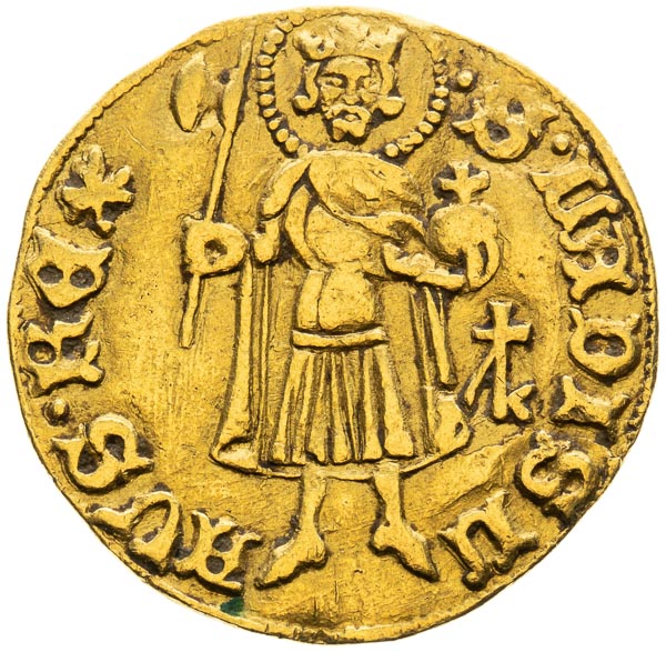 Goldgulden (1411) - back