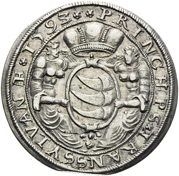 Thaler 1593 - back