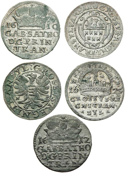 3 Groschen (5 pcs) - front