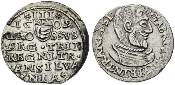 3 Groschen (2 pcs) - back