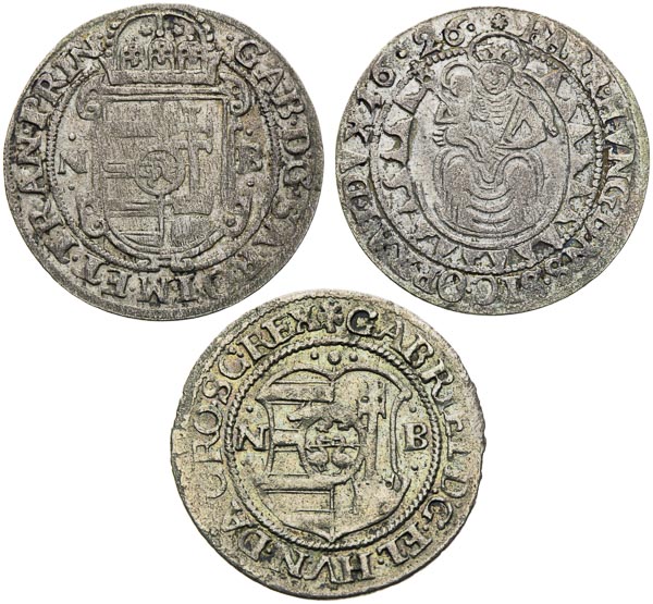 Groschen (3 pcs) - back