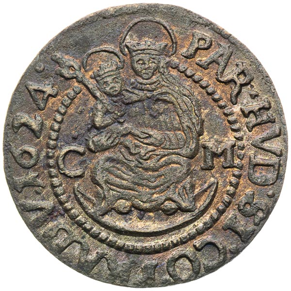 Groschen 1624 - back