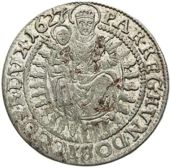 Groschen 1627 - back