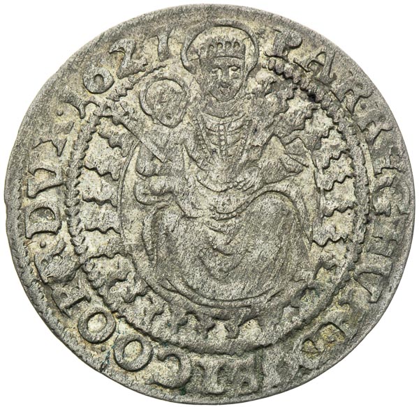 Groschen 1627 - back