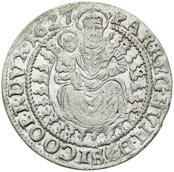 Groschen 1627 - back