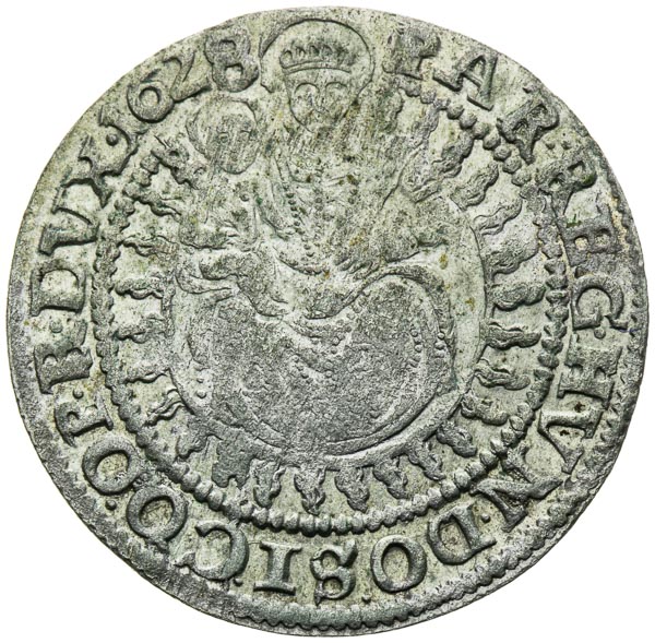 Groschen 1628 - back