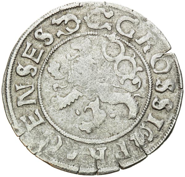 Prague Groschen (1527–1531) - back
