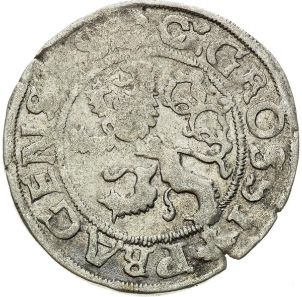 Prague Groschen (1527–1531) - back