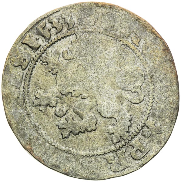 Prague Groschen 1533 - back
