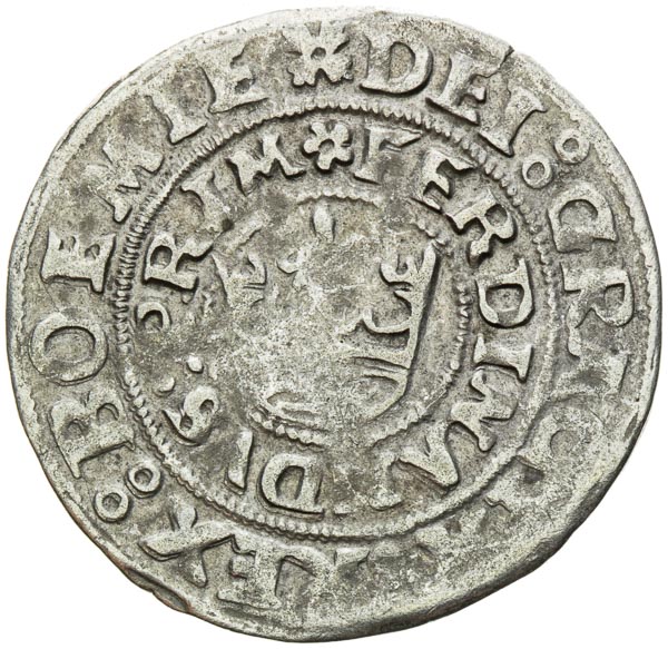 Prague Groschen 1536 - front