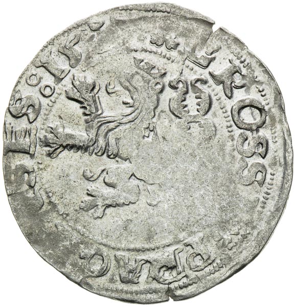 Prague Groschen 1537 (?) - back