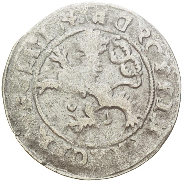 Prague Groschen 1541 - back