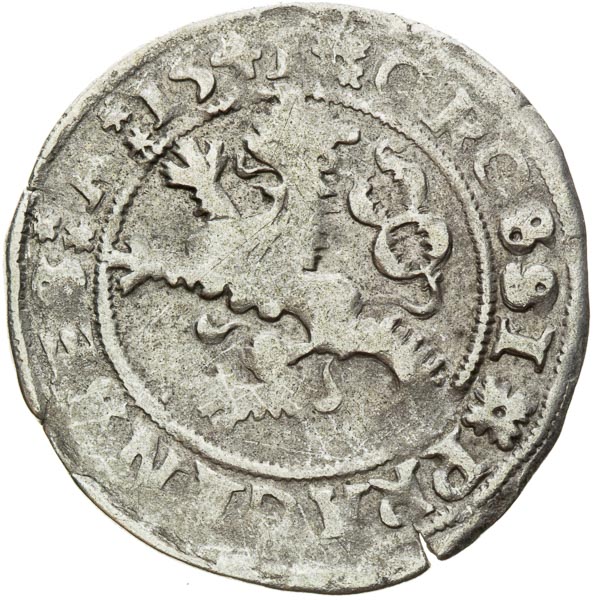 Prague Groschen 1541 - back