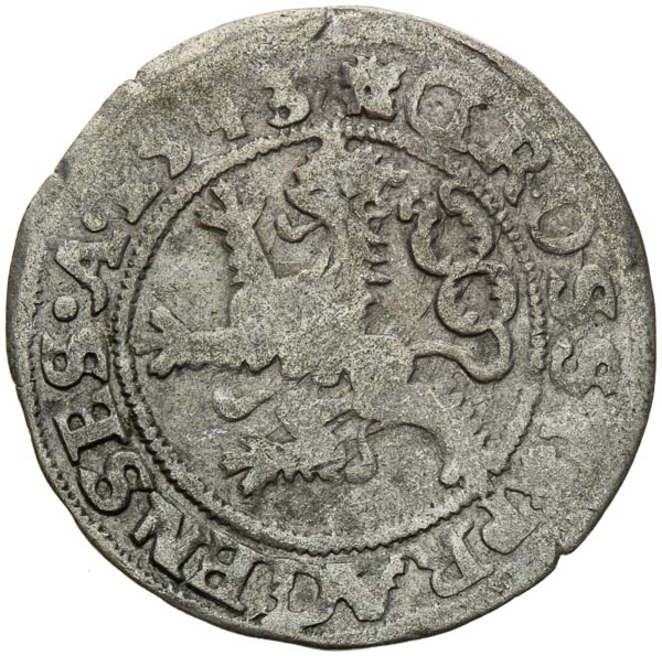 Prague Groschen 1543 - back
