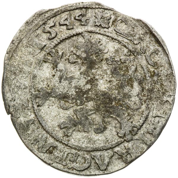 Prague Groschen 1544 - back