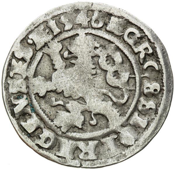 Prague Groschen 1546 - back