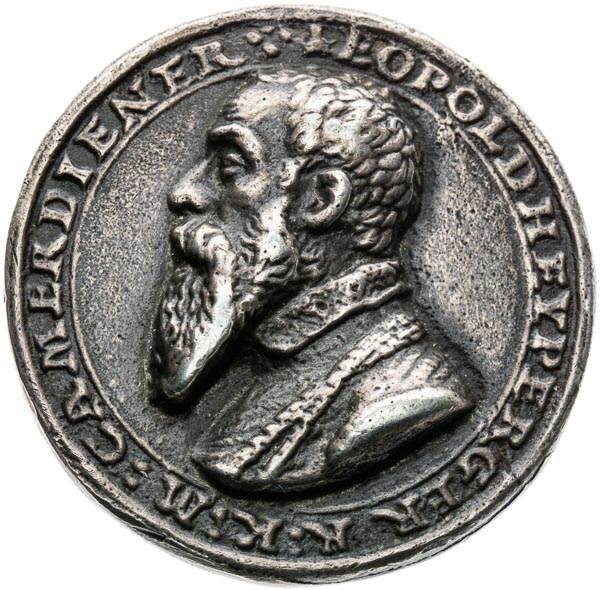 Stříbrná medaile (před 1557) - avers