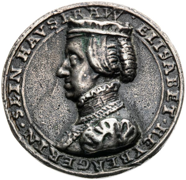 Stříbrná medaile (před 1557) - revers