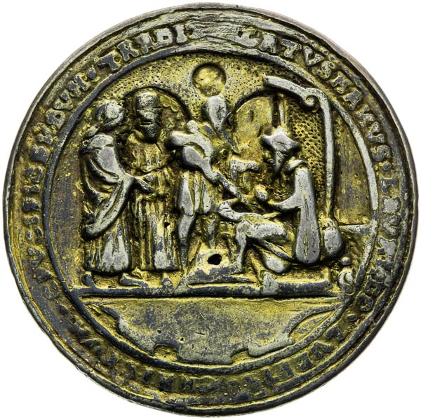 Stříbrná medaile 1566 - revers