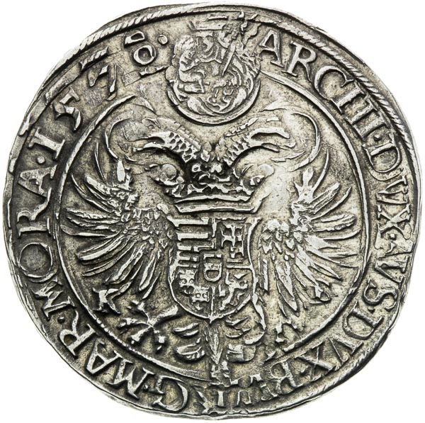 1/2 Thaler 1578 ? - back