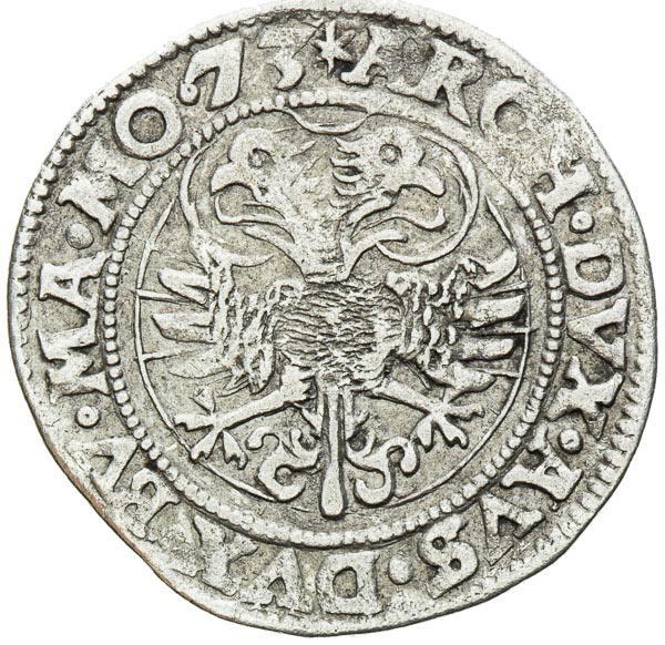 Weissgroschen 1573 - back