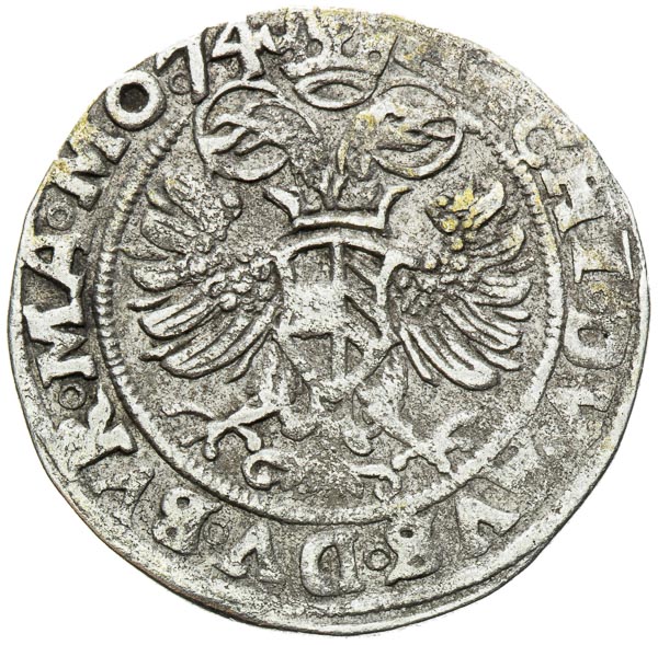 Weissgroschen 1574 - back