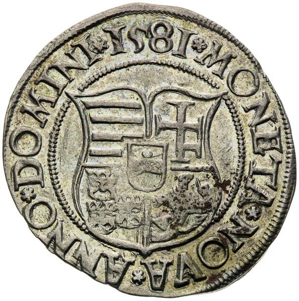 Groschen 1581 - back