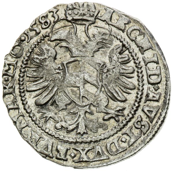 Weissgroschen 1583 - back