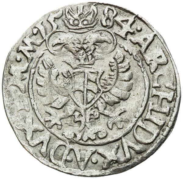 Weissgroschen 1584 - back
