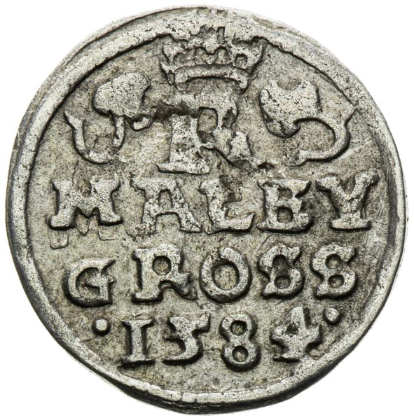 Kleingroschen 1584 - back